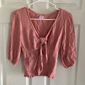 No Boundaries light Rose Pink Shirt